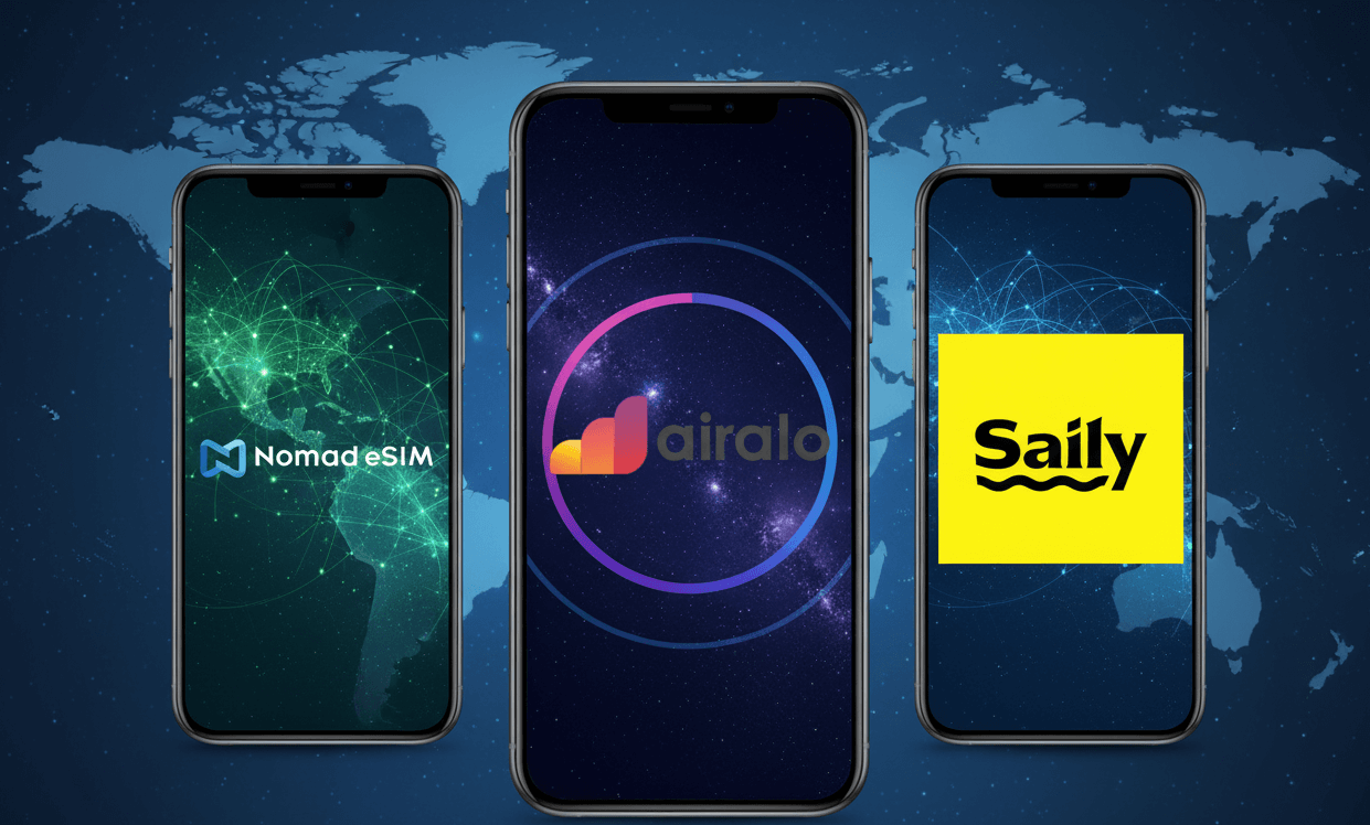 eSIM global connectivity illustration