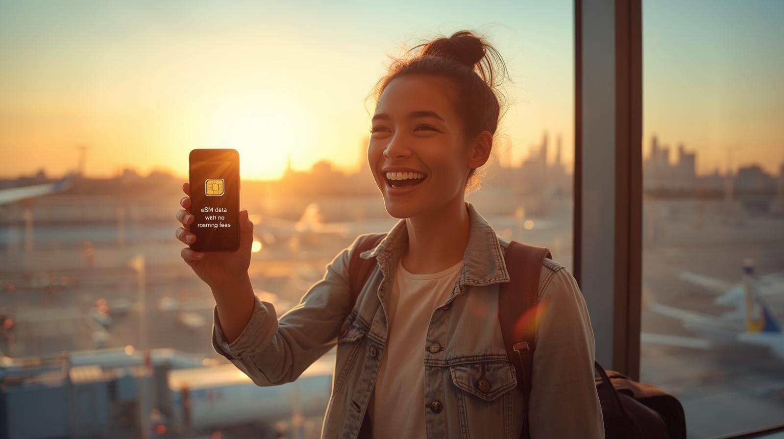 iPhone eSIM activation success screen with confirmation