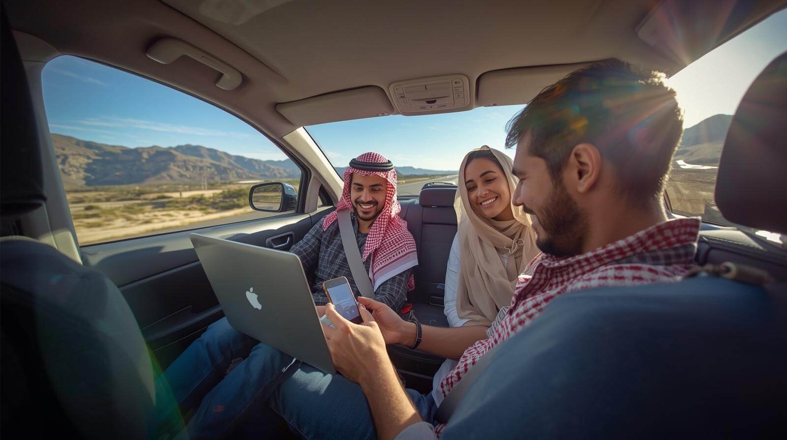Mobile Hotspot usage during a road trip